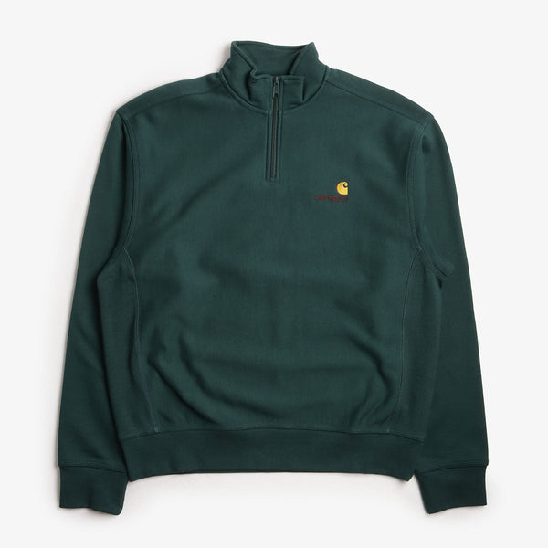 Carhartt WIP American Script Half Zip Sweatshirt